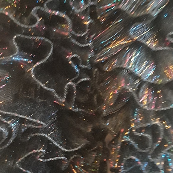 Ribbon ruffle scarf - Picture 3 of 3